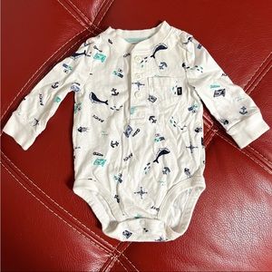 Baby boy clothes B’Gosh long sleeve onesie